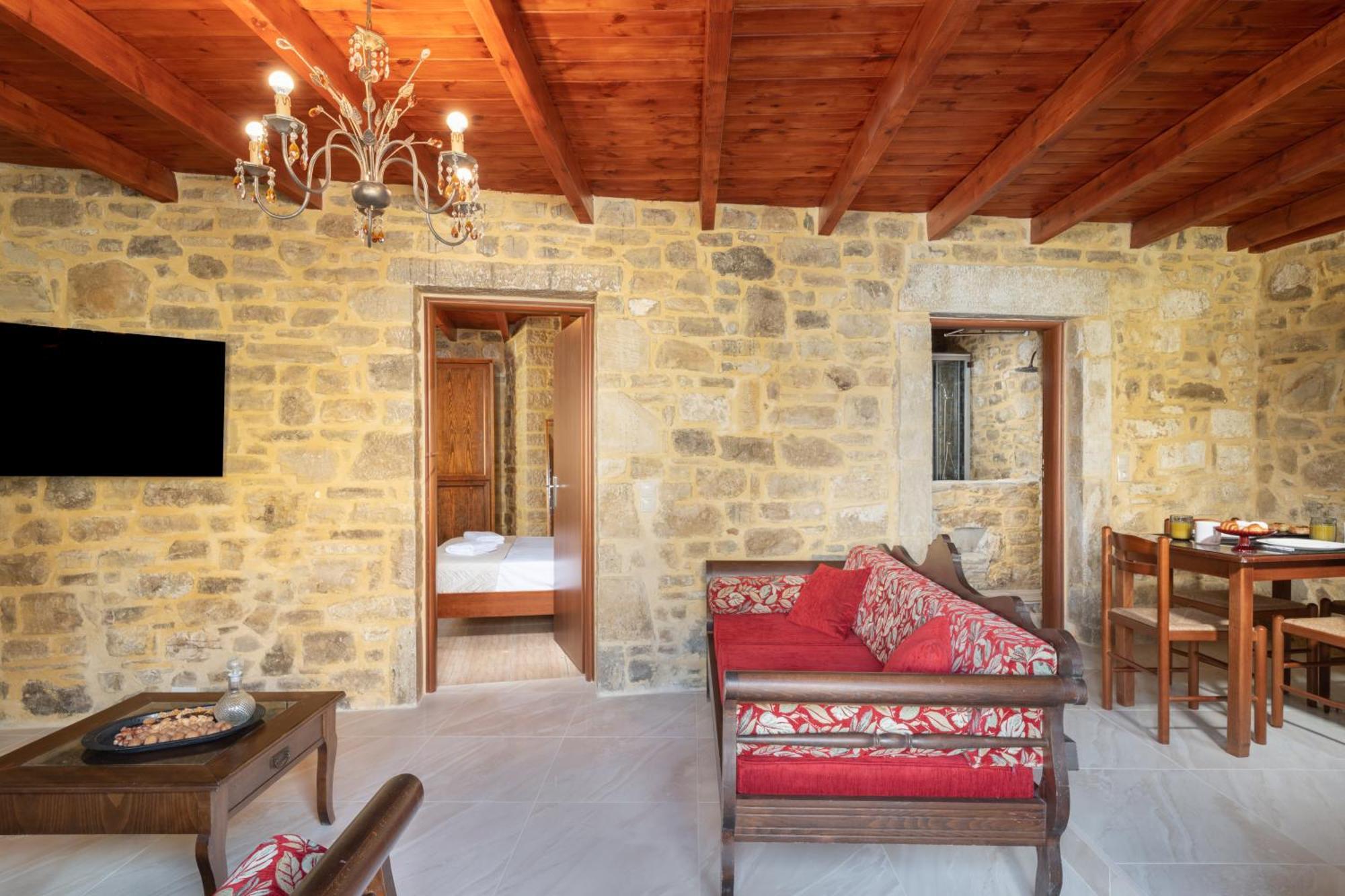 Draganigo Luxury Stone Houses 40 Min From Matala Ano Moulia Quarto foto